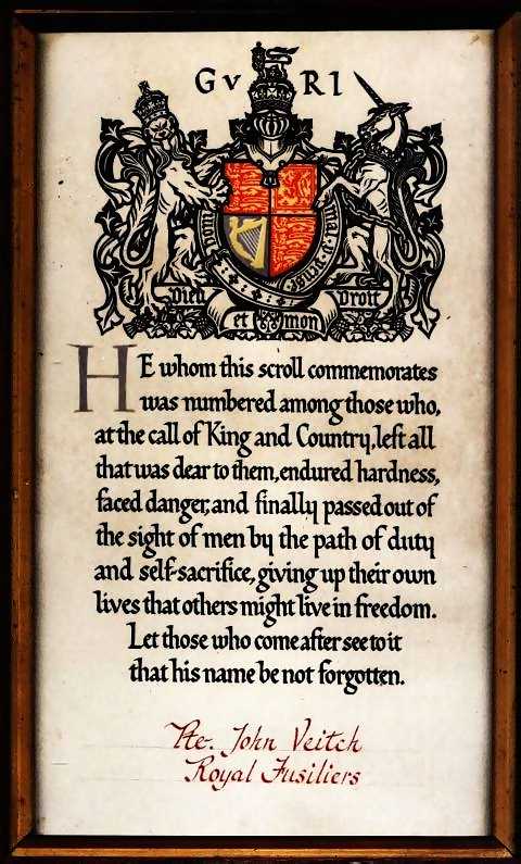 Veitch Family Tree John Veitch