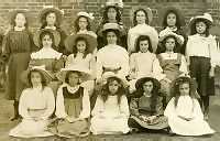 St. Mary's Senior Girls Sunday School 1910
